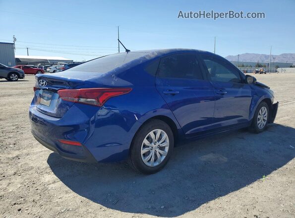 3KPC24A68ME147553 2021 HYUNDAI ACCENT Blue Trasero derecho