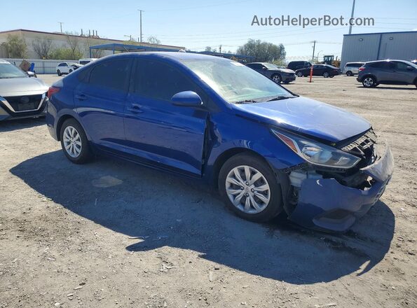3KPC24A68ME147553 2021 HYUNDAI ACCENT Blue Delantero derecho