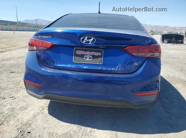 3KPC24A68ME147553 2021 HYUNDAI ACCENT Blue Vista trasera