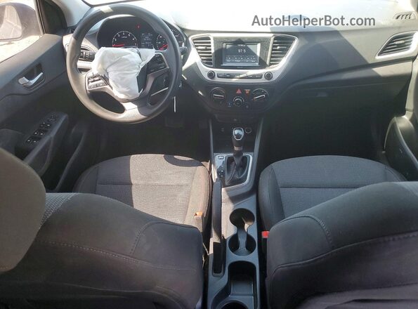 3KPC24A68ME147553 2021 HYUNDAI ACCENT Blue Vista del salpicadero