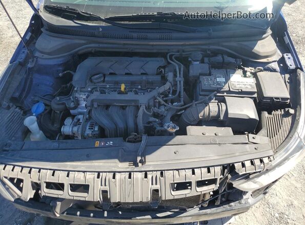 3KPC24A68ME147553 2021 HYUNDAI ACCENT Blue Vista interior trasera