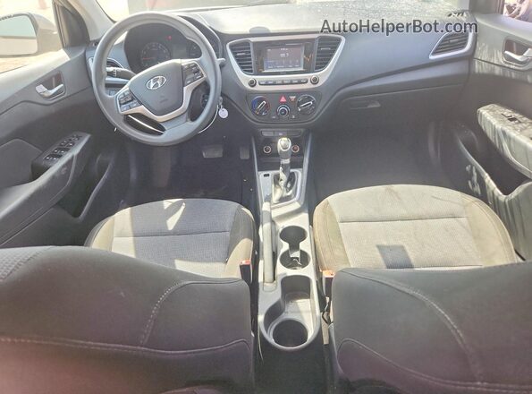 3KPC24A68ME148573 2021 HYUNDAI ACCENT Silver Vista del salpicadero