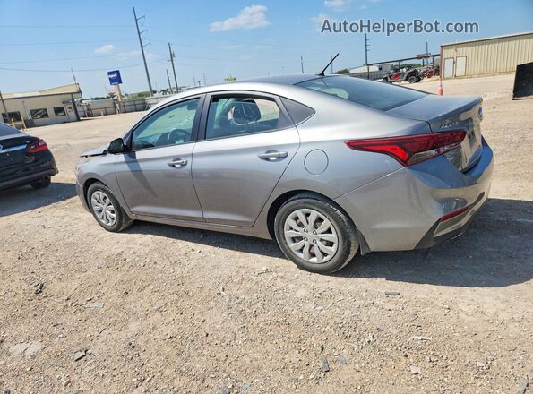 3KPC24A68ME148573 2021 HYUNDAI ACCENT Silver Trasero izquierdo