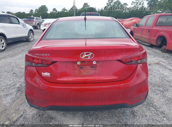 3KPC24A68NE160711 2022 HYUNDAI ACCENT Red 