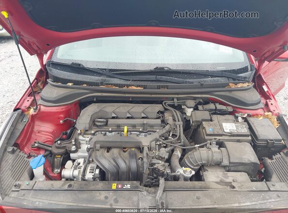 3KPC24A68NE160711 2022 HYUNDAI ACCENT Red Widok z tyłu