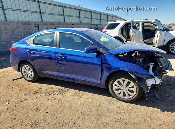 3KPC24A68NE163608 2022 HYUNDAI ACCENT Blue წინა მარჯვენა