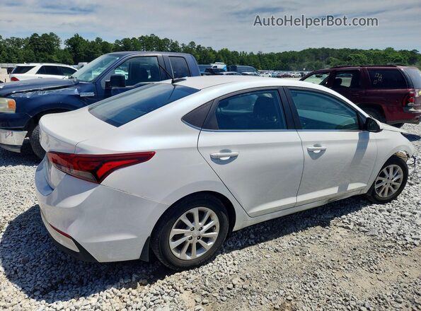 3KPC24A68NE176505 2022 HYUNDAI ACCENT White Задня права чверть