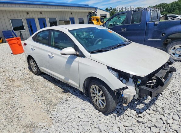 3KPC24A68NE176505 2022 HYUNDAI ACCENT White Передня права чверть