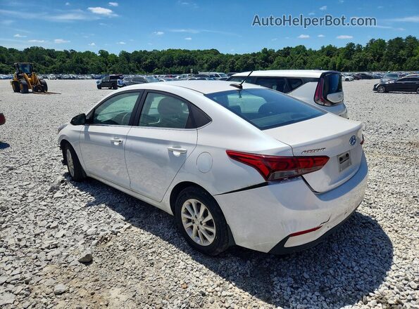 3KPC24A68NE176505 2022 HYUNDAI ACCENT White Задня ліва чверть