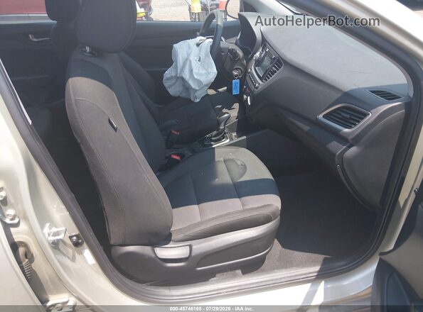 3KPC24A69LE103592 2020 HYUNDAI ACCENT Green Widok wnętrza z przodu