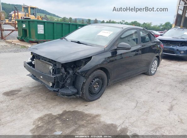 3KPC24A69LE120182 2020 HYUNDAI ACCENT Black წინა მარცხენა ხედი სამი მეოთხედიდან