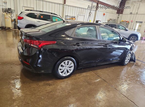 3KPC24A69ME134102 2021 HYUNDAI ACCENT Black უკანა მარჯვენა