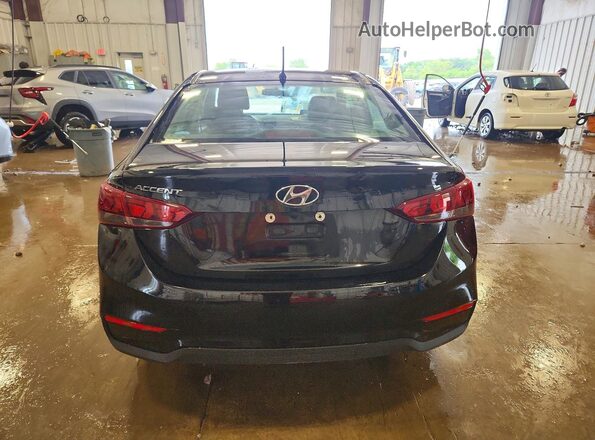 3KPC24A69ME134102 2021 HYUNDAI ACCENT Black უკანა ხედი