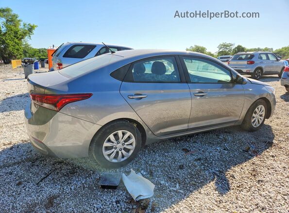 3KPC24A69ME146928 2021 HYUNDAI ACCENT Silver უკანა მარჯვენა