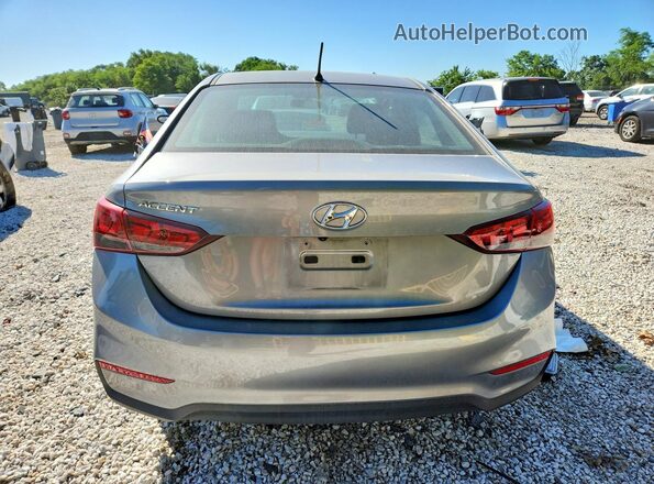 3KPC24A69ME146928 2021 HYUNDAI ACCENT Silver უკანა ხედი
