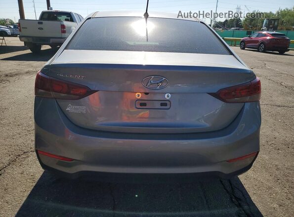 3KPC24A69NE154965 2022 HYUNDAI ACCENT Gray Rear view