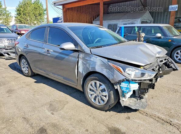 3KPC24A69NE154965 2022 HYUNDAI ACCENT Gray Front right