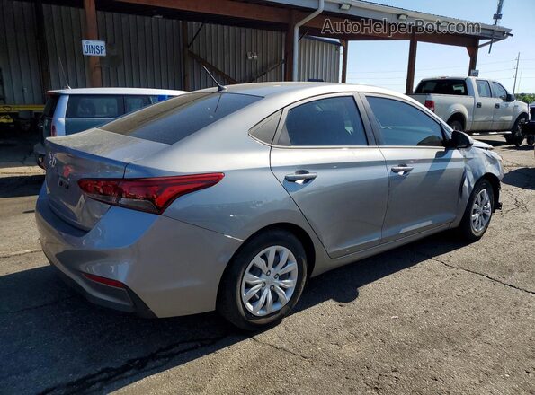 3KPC24A69NE154965 2022 HYUNDAI ACCENT Gray Rear right