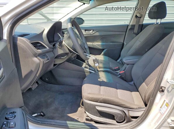 3KPC24A69NE160796 2022 HYUNDAI ACCENT Silver Սալոնի դիմացի տեսք