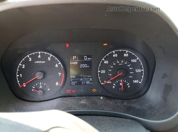 3KPC24A69NE160796 2022 HYUNDAI ACCENT Silver Սարքավորումների վահանակի տեսք