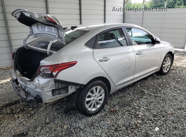 3KPC24A69NE160796 2022 HYUNDAI ACCENT Silver Սալոնի 360 աստիճան տեսք