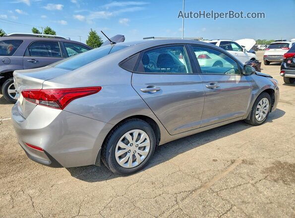 3KPC24A69NE175539 2022 HYUNDAI ACCENT Gray Trasero derecho
