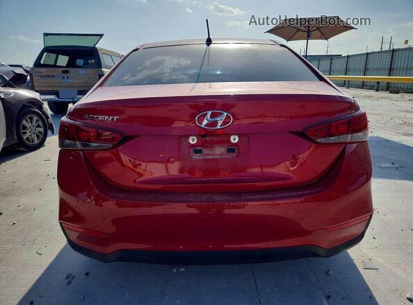3KPC24A69NE183219 2022 HYUNDAI ACCENT Maroon Vista trasera