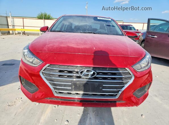 3KPC24A69NE183219 2022 HYUNDAI ACCENT Maroon Vista frontal