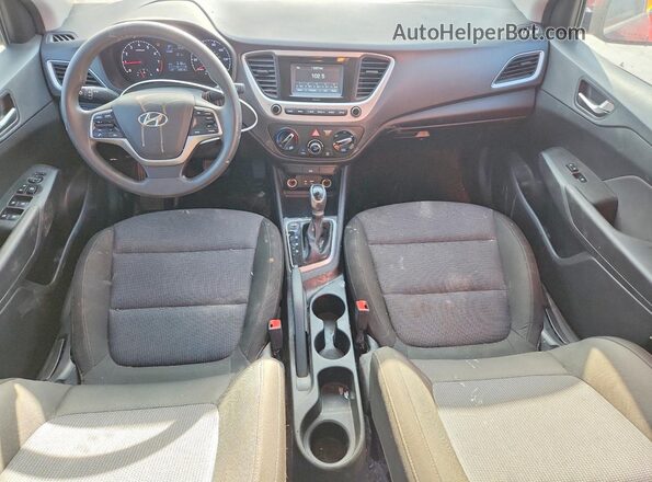3KPC24A69NE183219 2022 HYUNDAI ACCENT Maroon Vista del salpicadero