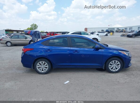 3KPC24A6XLE120692 2020 HYUNDAI ACCENT Синий Вид задней части салона