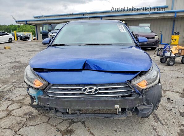 3KPC24A6XME131368 2021 HYUNDAI ACCENT Blue Widok z przodu