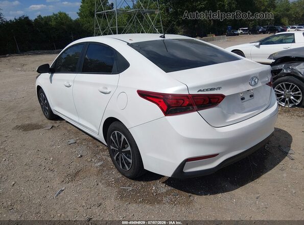 3KPC24A6XME138949 2021 HYUNDAI ACCENT White Հետևի ձախ