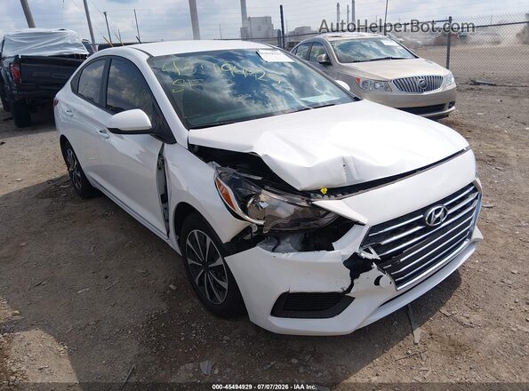 3KPC24A6XME138949 2021 HYUNDAI ACCENT White Դիմացի տեսք