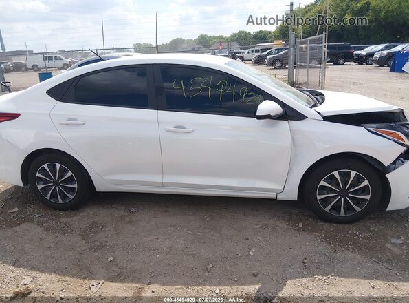 3KPC24A6XME138949 2021 HYUNDAI ACCENT White Սալոնի հետևի տեսք