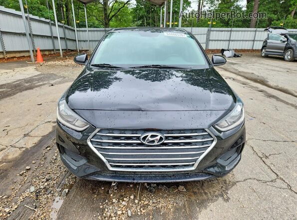 3KPC24A6XME146341 2021 HYUNDAI ACCENT Black Вид спереду