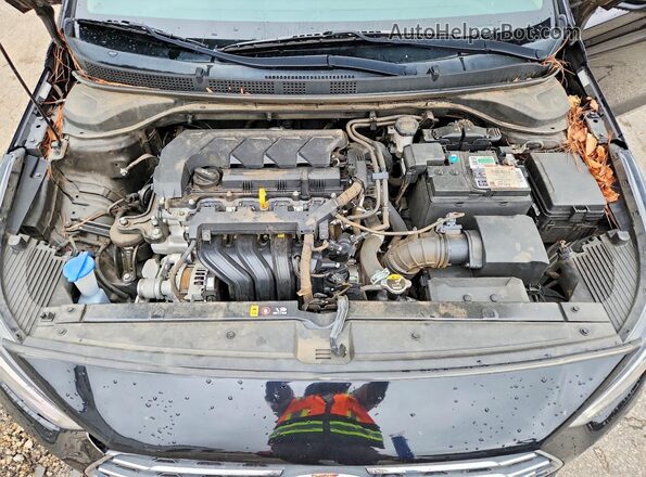 3KPC24A6XME146341 2021 HYUNDAI ACCENT Black Вид задньої частини салону