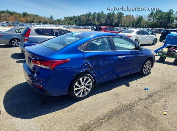 3KPC34A38JE005282 2018 HYUNDAI ACCENT Blue Rear right
