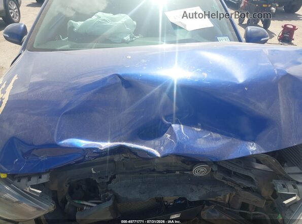 3KPC34A3XJE004876 2018 HYUNDAI ACCENT Blue Հետևի տեսք