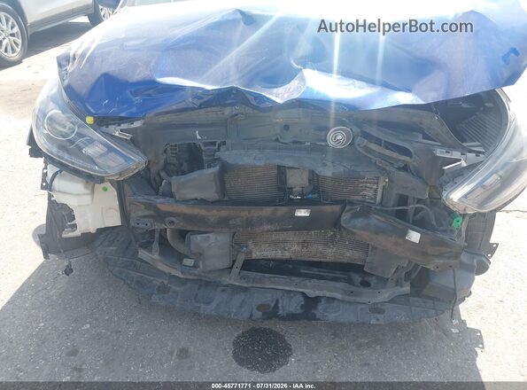 3KPC34A3XJE004876 2018 HYUNDAI ACCENT Blue Դիմացի տեսք