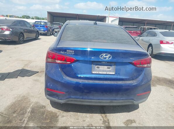 3KPC34A3XJE004876 2018 HYUNDAI ACCENT Blue 