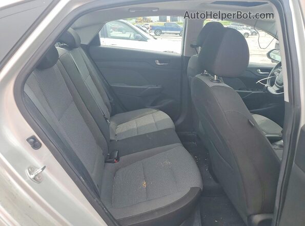 3KPC34A61LE098028 2020 HYUNDAI ACCENT Silver Հետևի նստատեղերի տեսք
