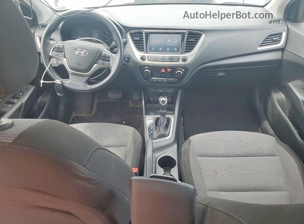 3KPC34A61LE098028 2020 HYUNDAI ACCENT Silver Առջևի վահանակի տեսք