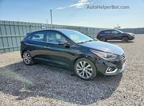 3KPC35A31KE048028 2019 HYUNDAI ACCENT Black წინა მარჯვენა