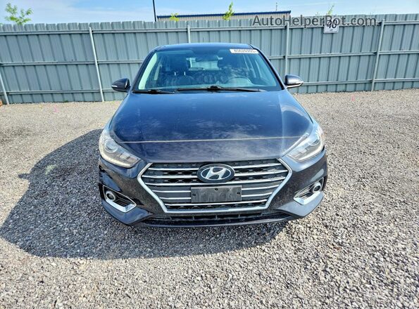 3KPC35A31KE048028 2019 HYUNDAI ACCENT Black წინა ხედი
