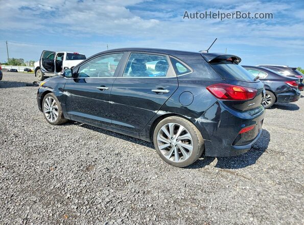 3KPC35A31KE048028 2019 HYUNDAI ACCENT Black უკანა მარცხენა