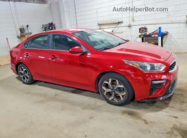 3KPF24AD0KE058651 2019 KIA FORTE Red Delantero derecho