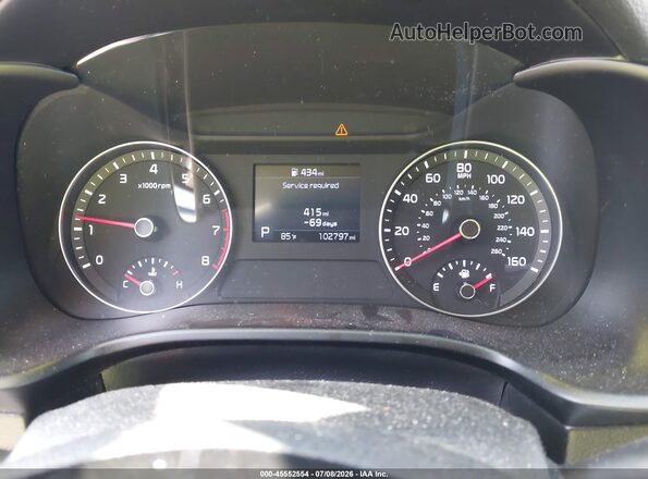 3KPF24AD0KE092721 2019 KIA FORTE Gray Widok tylnych siedzeń