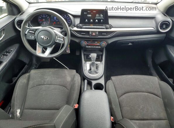 3KPF24AD0KE104236 2019 KIA FORTE Белый Вид панели приборов