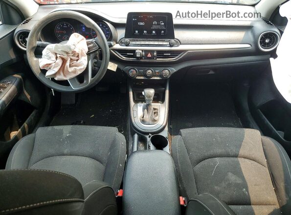 3KPF24AD0LE173879 2020 KIA FORTE Charcoal წინა პანელის ხედი