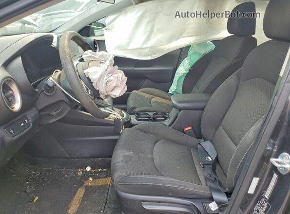 3KPF24AD0LE173879 2020 KIA FORTE Charcoal წინა სალონის ხედი